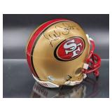 Autographed Mini Helmet by San Francisco 49er Quarterback Great "Alex Smith" No COA