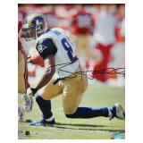 Autographed Photo by St. Louis Rams Great "Torry Holt" No COA