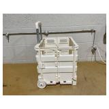 Simplify Portable Folding Shopping Utility Cart