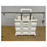 Simplify Portable Folding Shopping Utility Cart