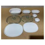 9PCS Corningware French White Bakeware Set