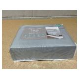 4PCS Twin Size Kaycie Gray Microfiber Sheet Set