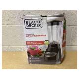 BLACK+DECKER 10-Speed Countertop Blender, BL2010BG, 6-Cup Glass Jar, Dishwasher-Safe, Stainless Steel Blade, Suction Feet