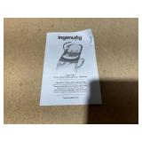 Ingenuity 2-in-1 Happy Belly Rock To Bounce Massage Baby Seat