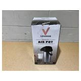 85 oz (2.5L) Airpot Coffee Carafe with Pump, Insulated Stainless Steel Coffee Dispenser