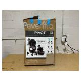 Evenflo Pivot Modular Travel System with SafeMax Infant Car Seat with Anti-Rebound Bar