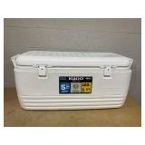 Igloo White 120 Quart(s) Hard Insulated Chest cooler with Drainage Spout