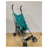 Comfort Height Umbrella Stroller, Freshwater Turquoise