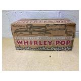 Wabash Family Farms Whirley-Pop 6 Qt Popcorn Popper with Metal Gears Aluminum with Wooden Handle