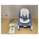 Ingenuity Happy Belly Rock-to-Bounce- Massage Seat - Chambray