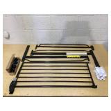 Regalo Easy Step Extra Tall Walk Thru Baby Gate, Black