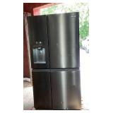 Frigidaire Gallery 36 in. 22 cu. ft. Counter-Depth 4-Door Refrigerator in Smudge-Proof Stainless Steel, ENERGY STAR