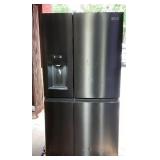 Frigidaire Gallery 36 in. 22 cu. ft. Counter-Depth 4-Door Refrigerator in Smudge-Proof Stainless Steel, ENERGY STAR