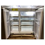 Frigidaire Gallery 36 in. 22 cu. ft. Counter-Depth 4-Door Refrigerator in Smudge-Proof Stainless Steel, ENERGY STAR