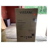 Vissani 10.1 cu. ft. Top Freezer Refrigerator in Black