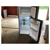 Vissani 4.5 cu. ft. 2-Door Mini Refrigerator in Platinum Steel with Freezer