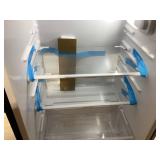 Vissani 4.5 cu. ft. 2-Door Mini Refrigerator in Platinum Steel with Freezer