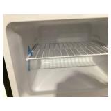 Vissani 4.5 cu. ft. 2-Door Mini Refrigerator in Platinum Steel with Freezer