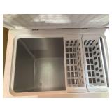 Vissani 7.0 cu. ft. Manual Defrost Chest Freezer with LED Light in White Garage Ready
