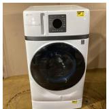 GE Profile 4.6 cu. ft. Smart UltraFast Electric Washer and Dryer Combo in White with Ventless Heat Pump Technology
