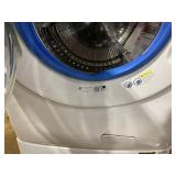 GE Profile 4.6 cu. ft. Smart UltraFast Electric Washer and Dryer Combo in White with Ventless Heat Pump Technology