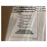 Pure Core Midi Crib Mattress w/ Hybrid Quilted Waterproof Cover, Measures 35.75" x 28"