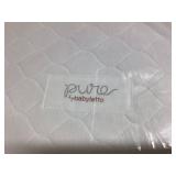 Pure Core Crib Mattress w/ Hybrid Quilted Waterproof Cover (2-Stage), Measures 52" x 27.75"