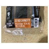 Carbon Smoke 22rd (9mm) mag for Glock 17, Comp Legal (140mm)