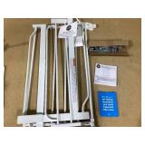Regalo Easy Step 38.5-Inch Extra Wide Walk Thru Baby Gate, White