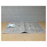 NeverMove Rug Jordan, Measures 34" x 24"