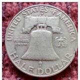 1959-D Franklin Half Dollar