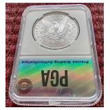 1885-S Morgan Dollar - PGA MS63 - NICE!