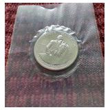 1982 Uncirculated Silver Washington Commemorative Half Dollar