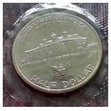 1982 Uncirculated Silver Washington Commemorative Half Dollar