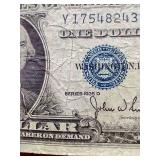 (3) Silver Certificate $1 Notes