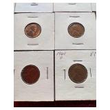 (20) Wheat Pennies in Flips - Early Dates, Steel, Etc