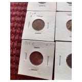 (20) Wheat Pennies in Flips - Early Dates, Steel, Etc