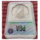 1934 Peace Dollar - PGA MS63 - Tough Date!