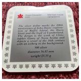 1987 Canada Davis Strait Commemorative Silver Dollar