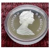 1987 Canada Davis Strait Commemorative Silver Dollar