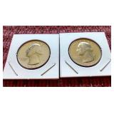 (2) Proof Washington Quarters