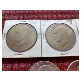 (5) Eisenhower Dollars