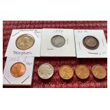 Small U.S. Coin Mixed Lot - Wheats, Proof, Barber, Etc