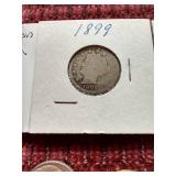 Small U.S. Coin Mixed Lot - Wheats, Proof, Barber, Etc