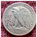 1943-D Walking Liberty Half Dollar