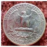 1935 Silver Washington Quarter