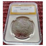 2021-D Morgan Dollar - PGA MS70