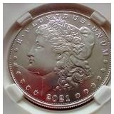 2021-D Morgan Dollar - PGA MS70