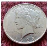 1923-D Peace Dollar