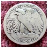 1916-S Walking Liberty Half Dollar - Key Coin!